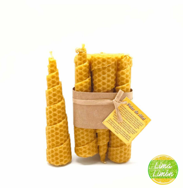 Velas de miel 12x3cm