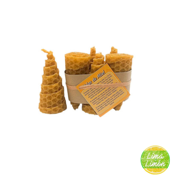 Velas de miel 5x3cm