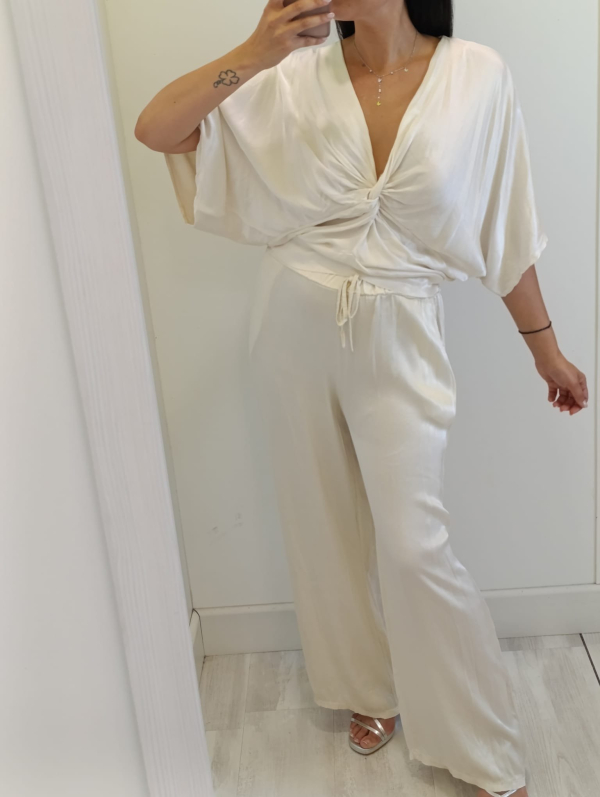 Blusa Fluida Satén
