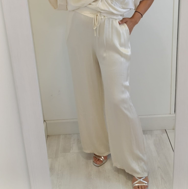 Pantalón Fluido Satén