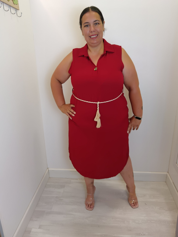 Vestido Curvy Camisero