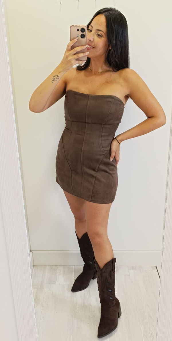 Vestido Palabra Honor