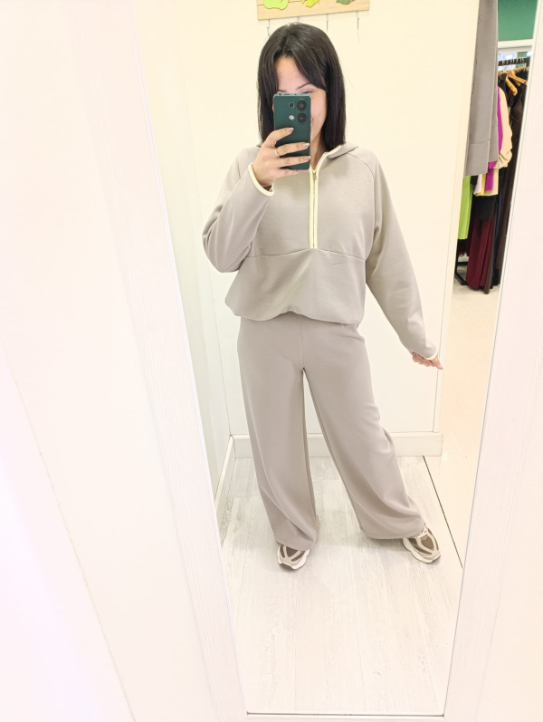 Chándal Taupe/Amarillo