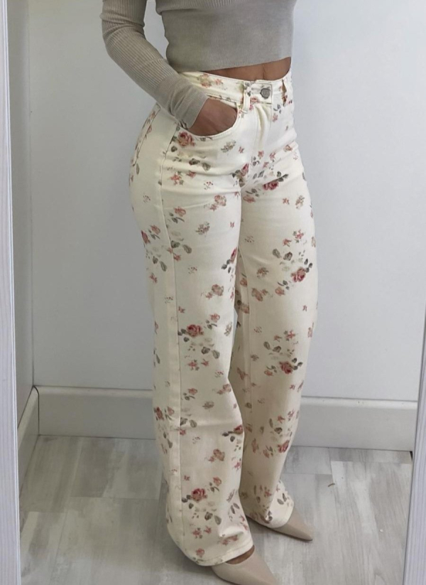 Pantalón Florecitas